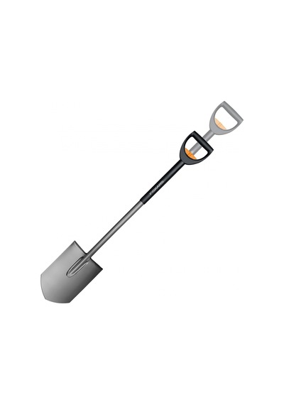 Fiskars 131310 Teleskopik Bahçe Küreği Düz Uçlu - 1000620