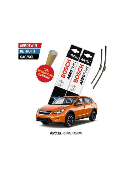 Bosch Aerotwin Subaru XV Silecek Takımı (2012-2017)