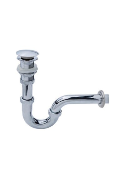 Creavit Donau Lavabo Gideri Krom Lavabo Sifonu Pop Up Ø32 Mm U Borulu Donau