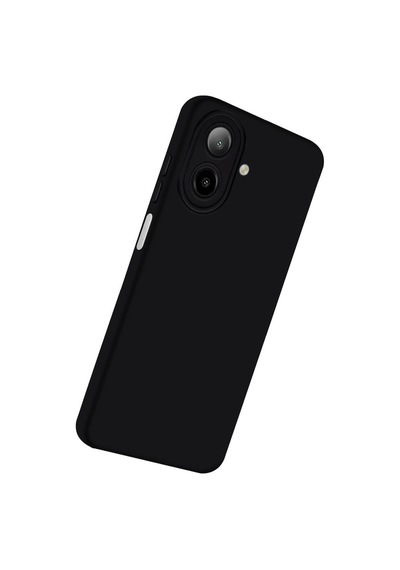 Samsung Samsung Uyumlu Galaxy A07 4g Nano İçi Kadife Silikon - Siyah
