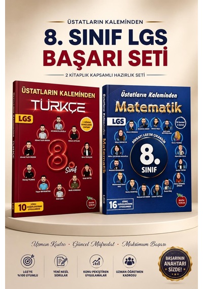 Newton Üstadların Kaleminden 8.sınıf Matematik + Türkçe Branş Denemeleri