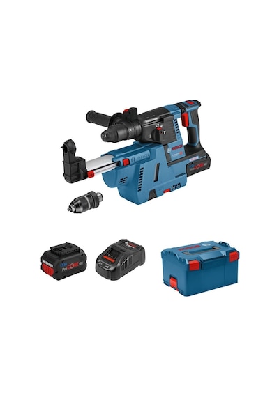 Bosch GBH 18V-26F 2x5.5 Ah Akülü Toz Emmeli Sds Plus Kırıcı Delici - 061191000G