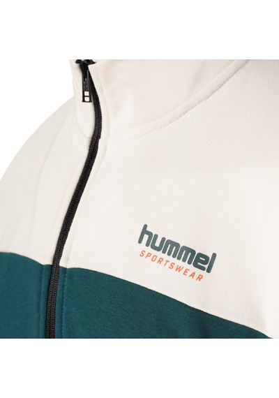 Hummel Wesler Fermuarlı Sweatshırt 922327-9815 Yeşil