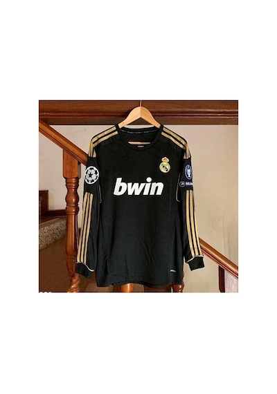 Real Madrid 2011-12 Sezon Cristiano Ronaldo Nostalji Forması Siyah