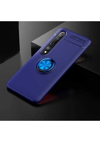 Xiaomi Mi 10 Kılıf Zore Ravel Silikon Kapak Mavi