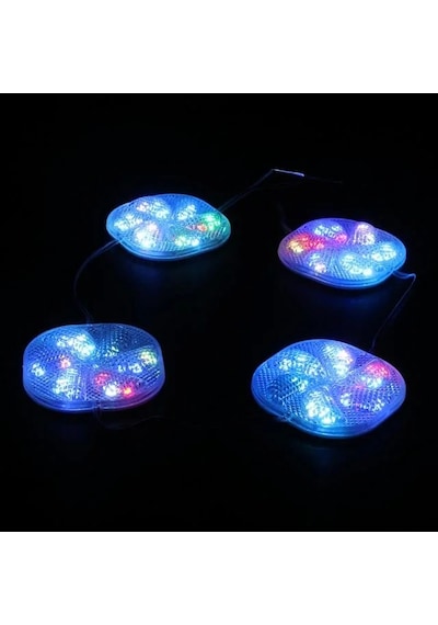 Powermaster Pm-14702 12 Volt 3 Watt Rgb Yanıp Sönen Çakar 6565-2835 Modül Led 65x65x12mm