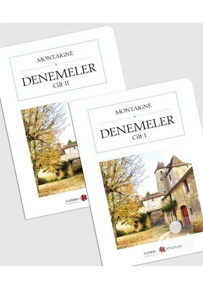 Denemeler 2 Cilt Cep Boy Tam Metin / Michel De Montaigne