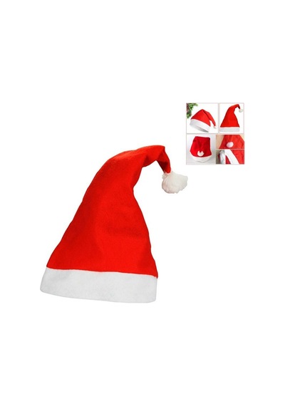 Noel Baba Şapkası 3 Adet Set Standart