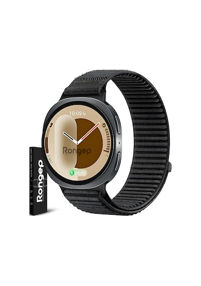 Samsung İle Uyumlu Mountain Loop Kordon Galaxy Watch 8 44mm/40mm/classic 46mm 2025 İçin 1.sınıf Dokuma Kumaş Metalik Bağlantılı Galaxy Watch 8 44mm Kordon Premium Yumuşaklıkta Kayış Çok Renkli