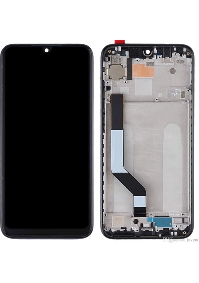 Redmi Note 7 Lcd Dokunmatik Ekran Çıtalı Siyah