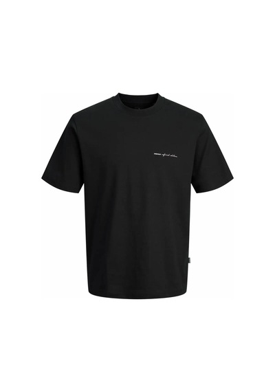 Jack & Jones Jprblaowen Ss Branding Erkek T-shirt 12292397 Siyah