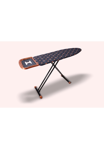 Asvera Yağmur Monoblok Sac Ütü Masası 40x120 Cm - Askı Aparatlı Paslanmaz Sağlam Ütü Masası Antrasit