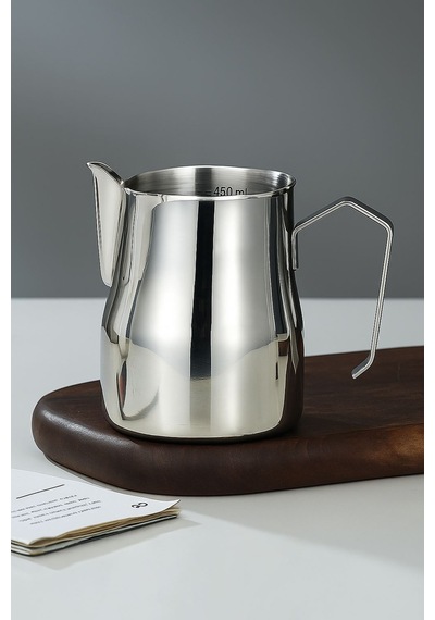 Çelik 500 Ml Kahve Süt Köpürtme Potu Sütlük Pitcher Mt191