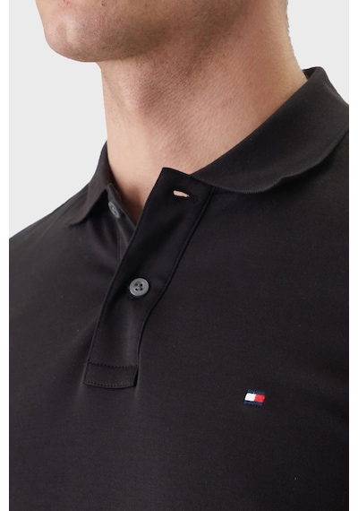 Tommy Hilfiger Erkek Polo Yaka T Shirt Mw0mw42743 Bds Siyah