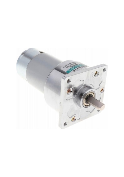 Xd-60ga775 Dc Motor 24v 30rpm 35w 40kg.cm Yüksek Tork Kuvvet Metal Dişli Redüktörlü Robot Cnc