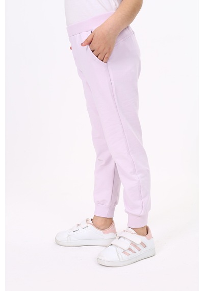 Toontoy Kız Çocuk Beli Paçası Ribanalı Cepli Basic Jogger Eşofman Altı 2 İplik Açık Lila Toontoy Kız Çocuk Beli Paçası Ribanalı Cepli Basic Jogger Eşofman Altı 2 İplik Açık Lila