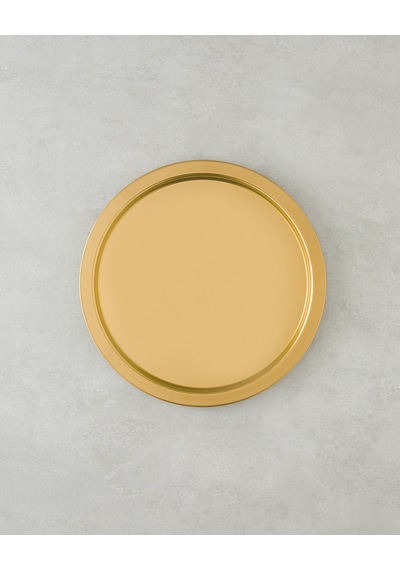 English Home Emma Metal Tepsi 31,5 Cm Gold