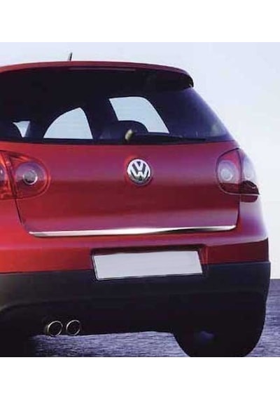 Volkswagen Golf 5 Formlu Krom Bagaj Alt Çıta 2005-2009 Paslanmaz N11.5043