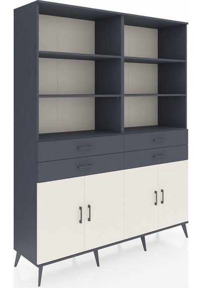 Hyperion Gardrop 8 Raflı 4 Çekmeceli 4 Kapaklı 176x44x221 Antrasit-aytaşı/antrasit Aytaşı/antrasit Hyperion Gardrop 8 Raflı 4 Çekmeceli 4 Kapaklı 176x44x221 Antrasit-aytaşı/antrasit Aytaşı/antrasit