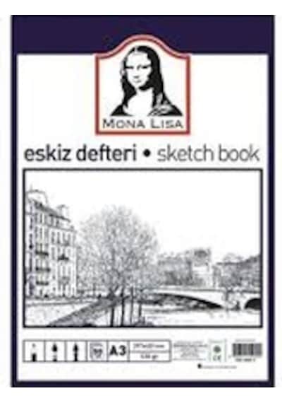 Mona Lisa A3 Eskiz Defteri 120 G 50  Yaprak