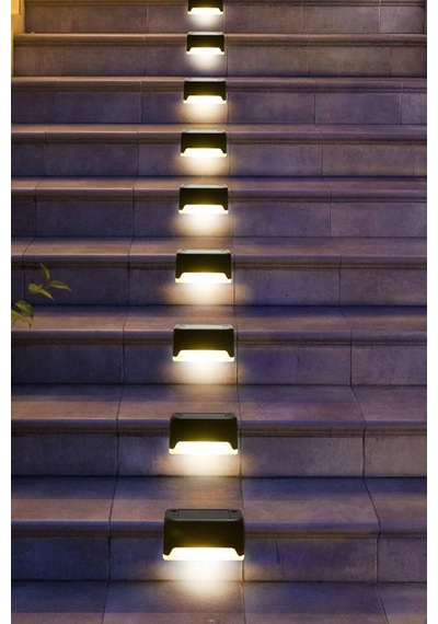 Ayrex Chermik 4 Lü Köşebent Solar Led Bahçe Lambası