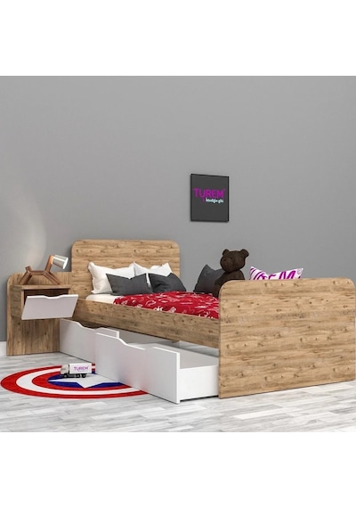 Almera Çekmeceli Karyola Mdf Almera Çekmeceli Karyola Mdf