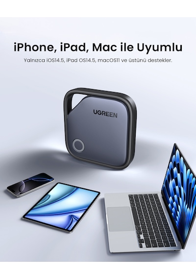 Ugreen Smart Finder Bluetooth Akıllı  Yalnızca Apple Uyumlu , 45297