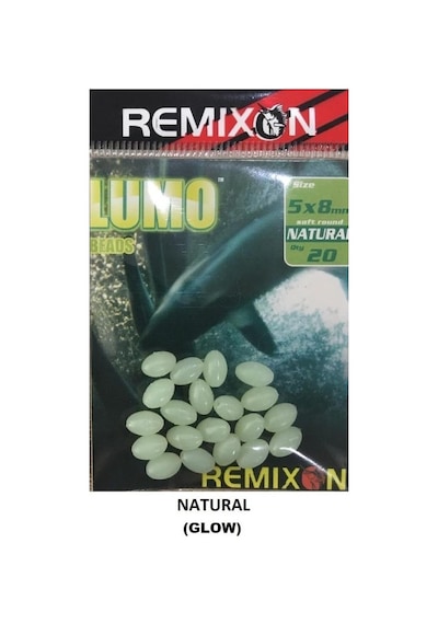 Remixon 5X8 Mm Yumuşak Boncuk Natural (20'Li Paket)