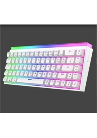 Gameagle Ge2019 Hera Rgb Kablolu Tr Layout Mekanik Beyaz Oyuncu Klavyesi Kdo