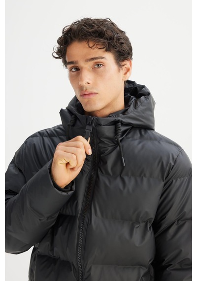 Lee Erkek Şişme Mont Black Siyah