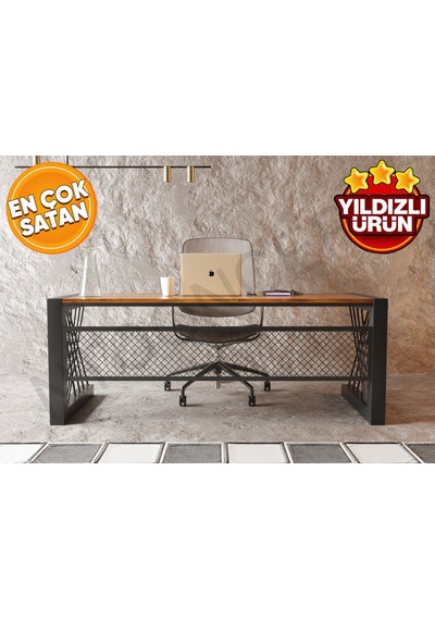Ntconcept Asya Masif Ağaç Ofis Ve Çalışma Masası