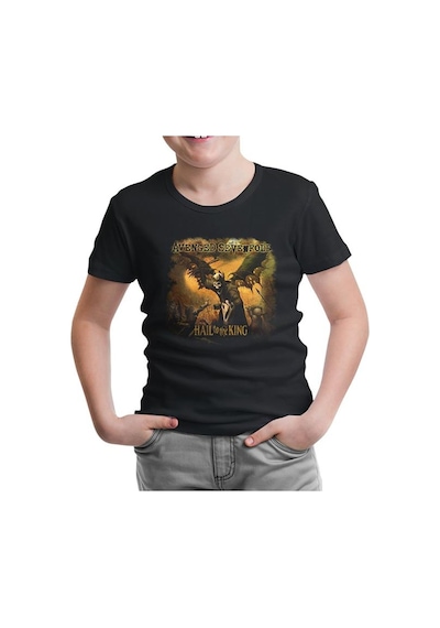 Lord Tshirt Avenged Sevenfold - Hail To The King Siyah Çocuk Tshirt
