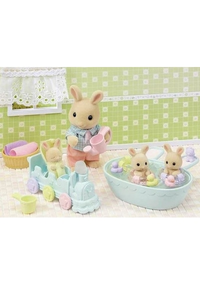 Sylvanian Families Üçüzler Banyo Seti Esf5707