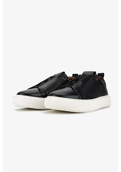 Valmenti Erkek Hakiki Deri Siyah Sneakers & Spor Ayakkabı 1093 1302 Erk Ayk Y26 Sıyah Dr