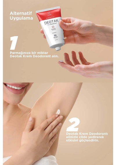 Deotak Krem Deodorant Classic 35 Ml X 4 Adet