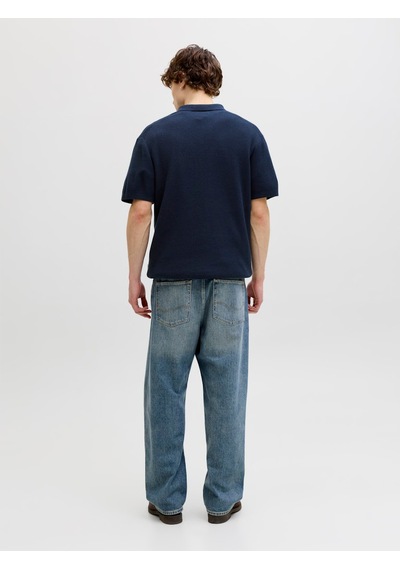Jack & Jones Max Erkek Lacivert Polo Tişört 12288544-nb Lacivert