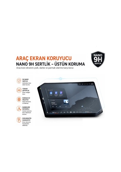 Bmw İx3 Ekran Koruyucu 17.9 İnç Multimedya Nano Parlak