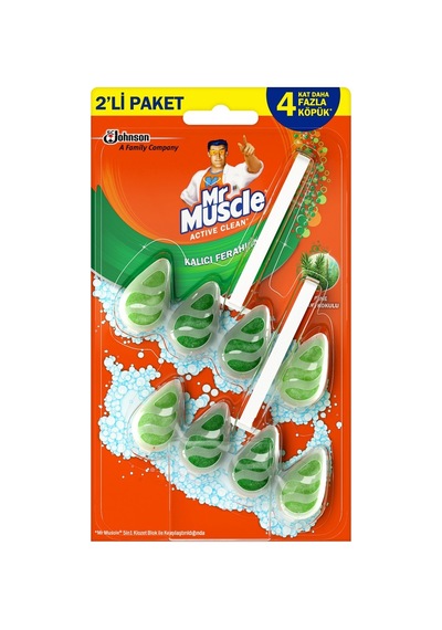 Mr Muscle Klozet Temizleyici 2'li Pine Çam 40g Tarı