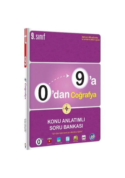 Tonguç Akademi Yayınları 9. Sınıf 0'Dan 9'A Coğrafya Konu Anlatım