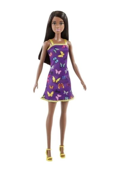 Barbie HBV07 Şık Koyu Tenli  Lisanslı Ürün