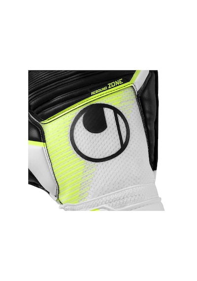 Beyaz - Fosforlu Sarı - Siyah Uhlsport Kaleci Eldiveni Soft Advanced 101135501 Beyaz