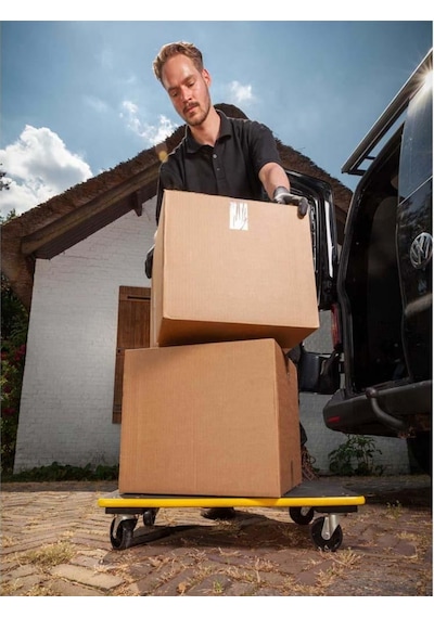 Stanley Ms573 200Kg 60X45Cm Dört Tekerli Yük Ve Paket Taşıma Arab (412298494)