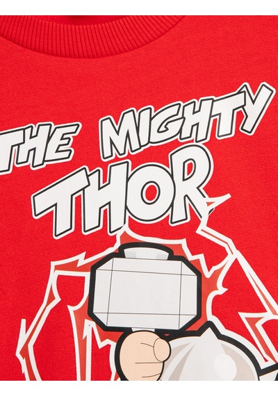 Koton Thor Sweatshirt Lisanslı Uzun Kollu Bisiklet Yaka Pamuklu Şardonlu Kırmızı 4wmb10367tk 4WMB10367TK411 Kırmızı Koton Thor Sweatshirt Lisanslı Uzun Kollu Bisiklet Yaka Pamuklu Şardonlu Kırmızı 4wmb10367tk 4WMB10367TK411 Kırmızı