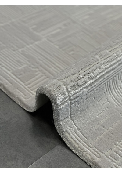 Woolen Halı Palace Modern Akrilik Halı 4858 Grı Renkli