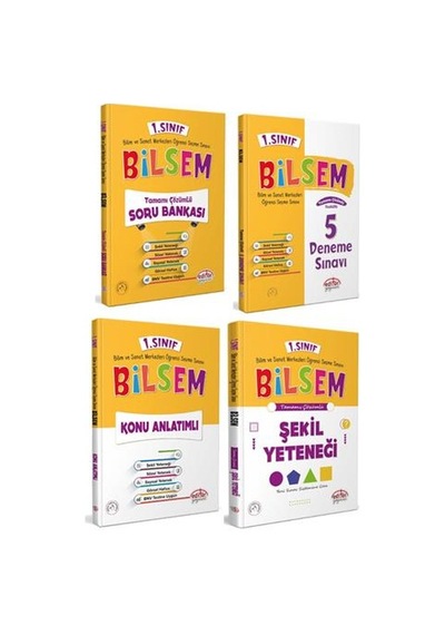 Editör 1. Sınıf Bilsem Seti