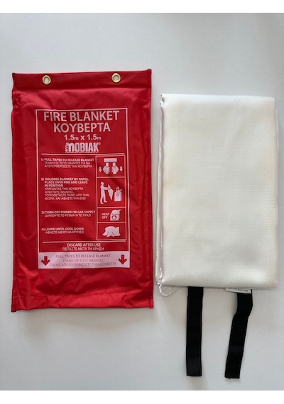 Mobıak Marka / İthal Yangın Battaniyesi 1,50x1,50 Soft Pack