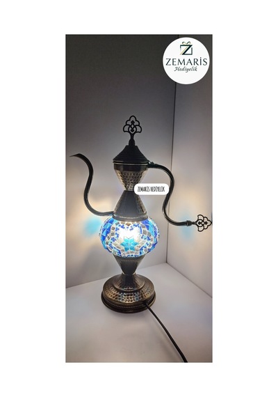 Otantik Mozaik İbrik Mavi - 729414262 Mavi