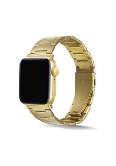 Apple Watch Uyumlu 38mm Krd-48 Metal Kordon - Gold