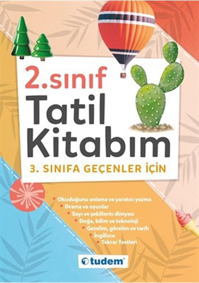 2.Sınıf Tatil Kitabım -  Tudem Yayınları