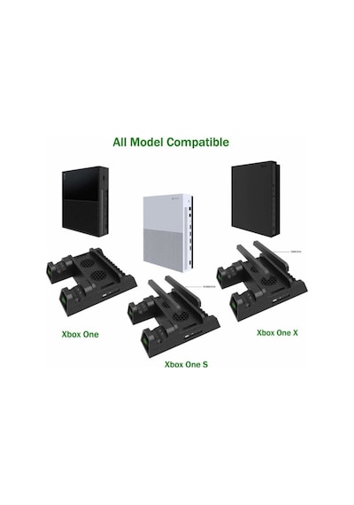 Xbox One Stand Fanlı Şarj Göstergeli Dock Xbox One X S